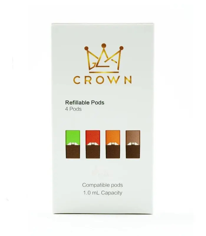 Crown Refillable JUUL Pods