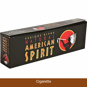 American Spirit Cigarettes Perique Rich Robust Taste Black Box