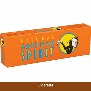 American Spirit Cigarettes Smooth Mellow Taste Orange Box