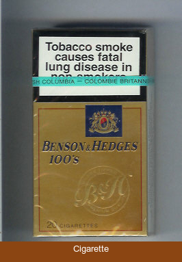 Benson & Hedges 100s cigarettes Canada Filter Tipped Premium Quality