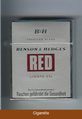 Benson & Hedges Red Lights American Blend cigarettes austria