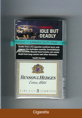 Benson Hedges Extra Mild cigarettes