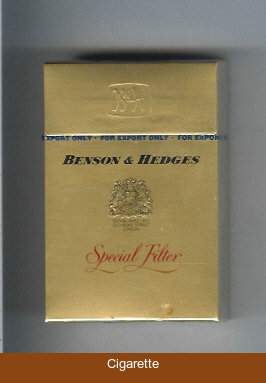 Benson Hedges Special Filter cigarettes south africa