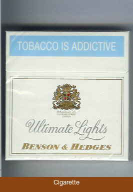 Benson Hedges Ultimate Lights cigarettes 30 South Africa