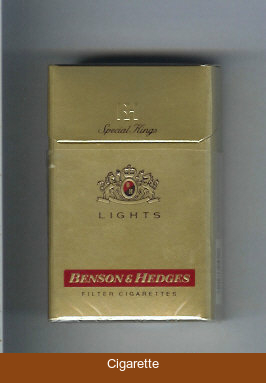 Benson Hedges Special Kings Lights cigarettes