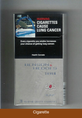 Benson & Hedges Silver Lights 100s cigarettes  
