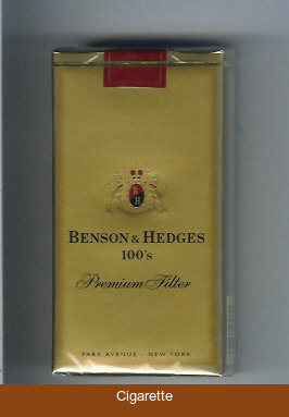Benson Hedges 100s cigarerttes Premium Filter soft box
