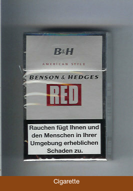 Benson & Hedges Red Lights cigarettes American Blend Austria
