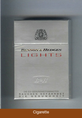 Benson Hedges Lights cigarette Germany