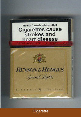 Benson Hedges Special Lights 25 cigarettes