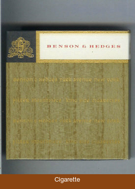 Benson Hedges Filter Mouthpiece cigarettes park avenue