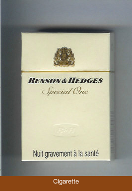 Benson Hedges Special One cigarette France