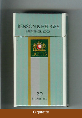 Benson Hedges Menthol Lights 100s cigarettes