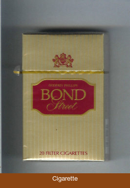 Bond Street Godfrey Phillips cigarettes USA