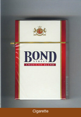 Bond Street cigarettes American Blend Russia USA