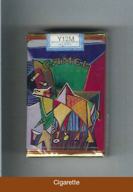 Camel Filters collection version ART Collection cigarettes soft box