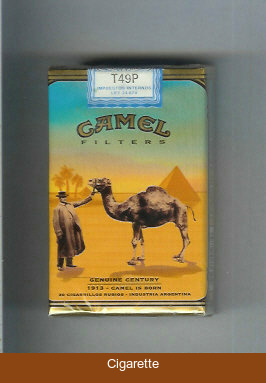 Camel Genuine Century 1913 Filters cigarettes soft box