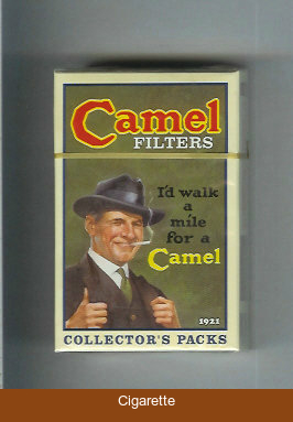 Camel collection version Collectors Packs 1921 Filters cigarettes hard box