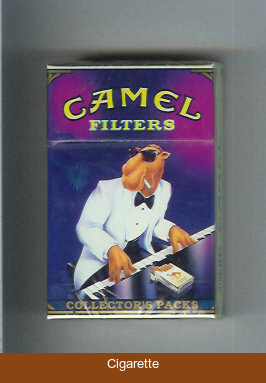 Camel Collectors Packs 9 Filters cigarettes hard box