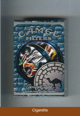 Camel Cigarettes Genuine Taste Filters Genuine Nights hard box