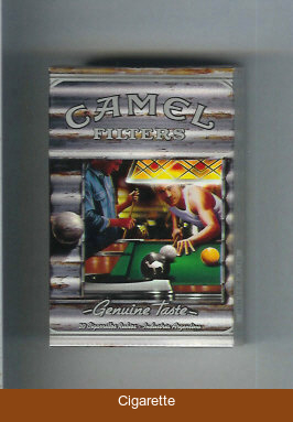 Camel Genuine Taste Filters Genuine Nights cigarettes hard box