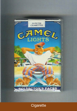 Camel Collectors Packs 5 Lights cigarettes soft box