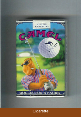 Camel collection version Collectors Packs 4 Lights cigarettes soft box 