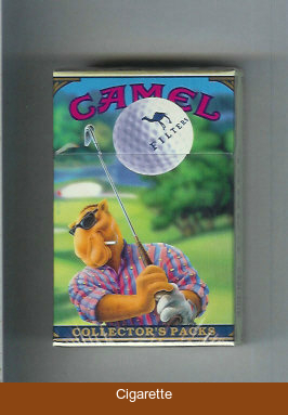 Camel Collectors Packs 4 Filters cigarettes hard box