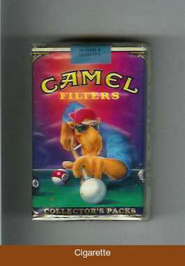 Camel Collectors Packs 2 Filters cigarettes soft box