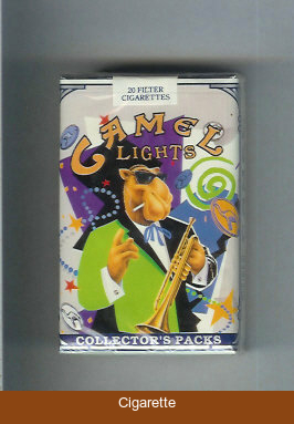 Camel Collectors Packs 7 Lights cigarettes soft box