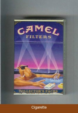 Camel Collectors Packs 6 Filters cigarettes hard box