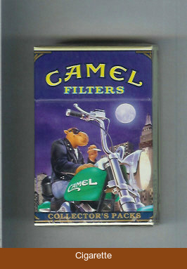 Camel Collectors Packs 3 Filters cigarettes hard box