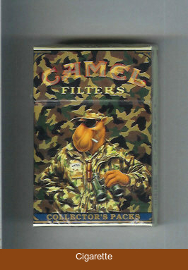 Camel Collectors Packs 8 Filters cigarettes hard box