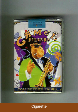 Camel Collectors Packs 7 Filters cigarettes soft box