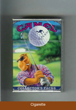 Camel collection version Collector's Packs 4 Lights cigarettes hard box