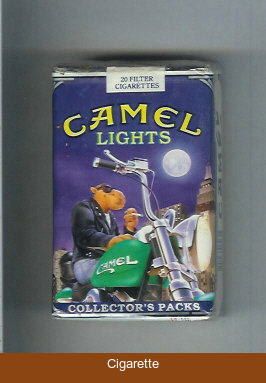 Camel Collectors Packs 3 Lights cigarettes soft box