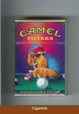 Camel Collectors Packs 2 Filters cigarettes hard box