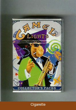 Camel Collectors Packs 7 Lights cigarettes hard box