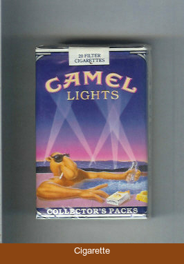 Camel Collectors Packs 6 Lights cigarettes soft box