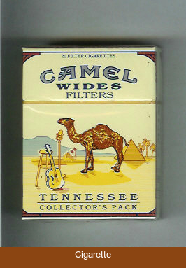 Camel Collector Pack Tennessee Wides Filters cigarettes hard box