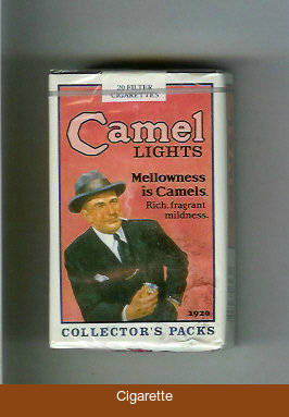 Camel Collectors Packs 1920 Ligts cigarettes soft box