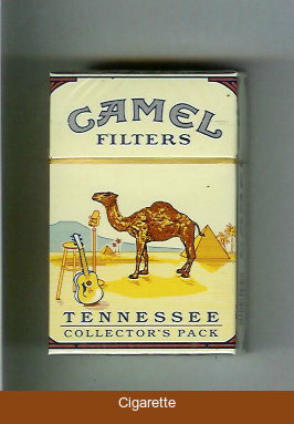 Camel Collectors Pack Tennessee Filters cigarettes hard box