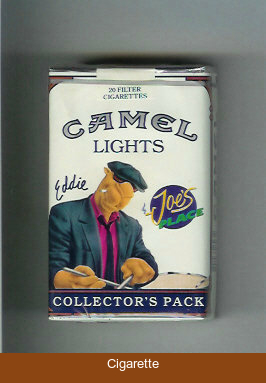 Camel Collectors Pack Joes Place Eddie Lights cigarettes soft box