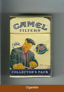 Camel Collectors Pack Joes Place Eddie Filters cigarettes hard box