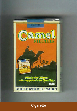 Camel cigarettes Collectors Packs 1918 Filters soft box