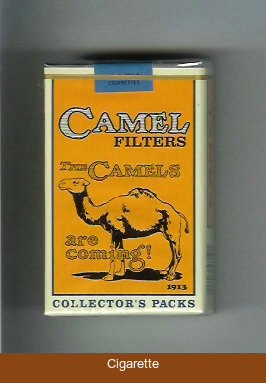 Camel Collectors Packs 1913 Filters cigarettes soft box