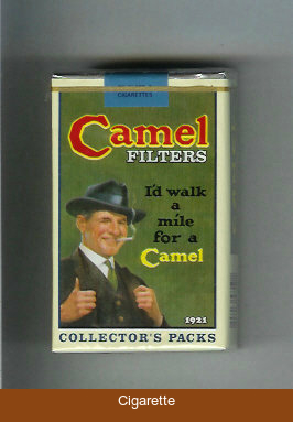 Camel Collectors Packs 1921 Filters cigarettes soft box