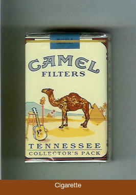 Camel Collectors Pack Tennessee Filters cigarettes soft box