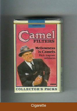 Camel Collectors Packs 1920 Filters cigarettes soft box