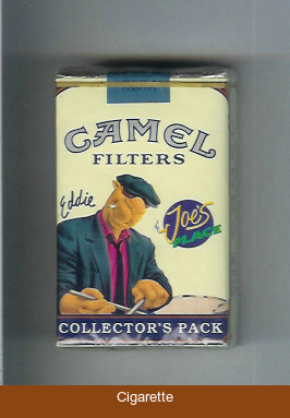 Camel Collectors Pack Joes Place Eddie Filters cigarettes soft box
